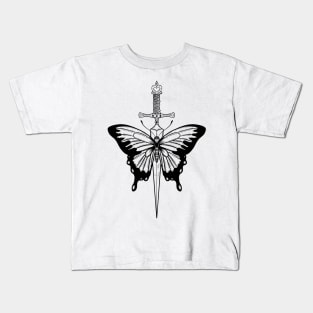 Butterfly knife Kids T-Shirt